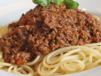 Recette Spaghettis bolognaise express